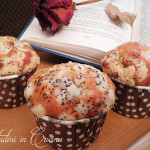 Muffin rose e fichi