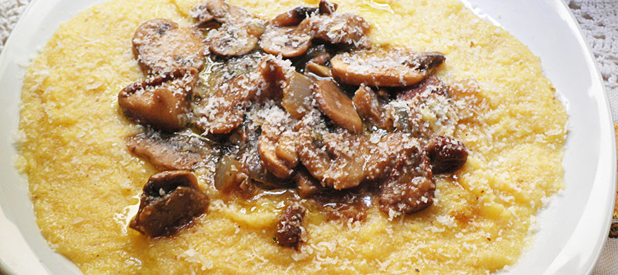 Matuffi ai funghi polenta e funghi