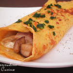 Crepes porcini e pecorino