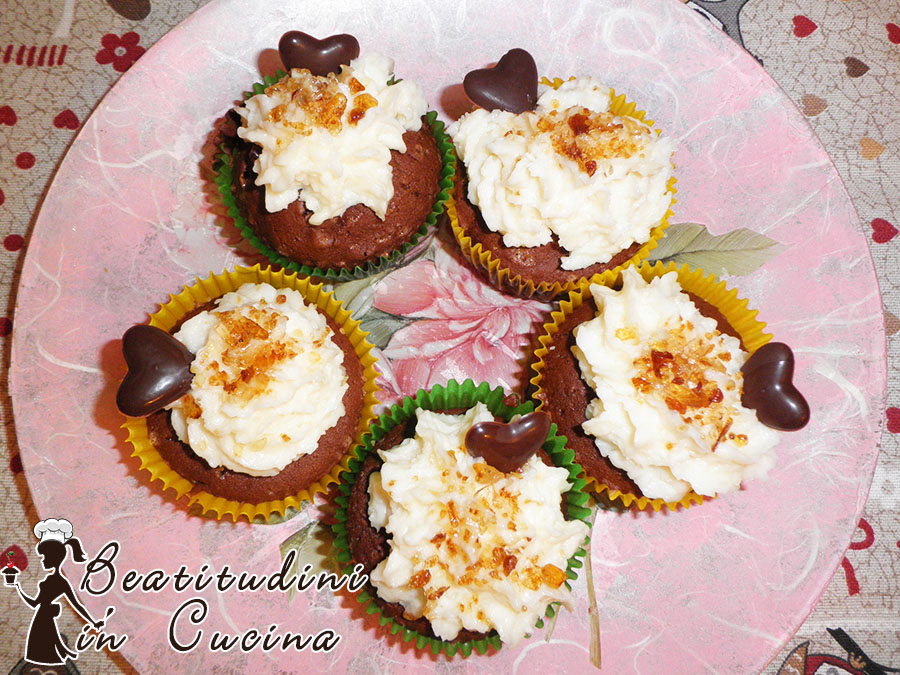 Cupcakes cocco e cioccolato