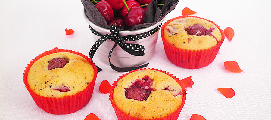 Muffin alle ciliegie