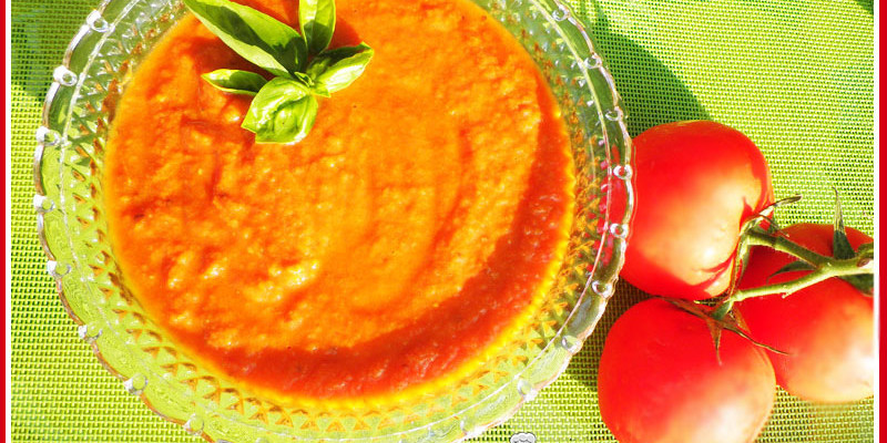 Salsa di pomodoro fresco con Bimby