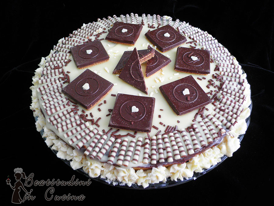 torta con ganache al cioccolato