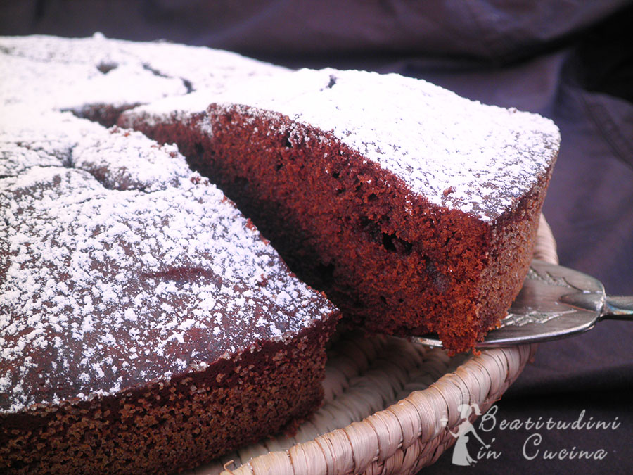 Torta al cioccolato fondente Bimby