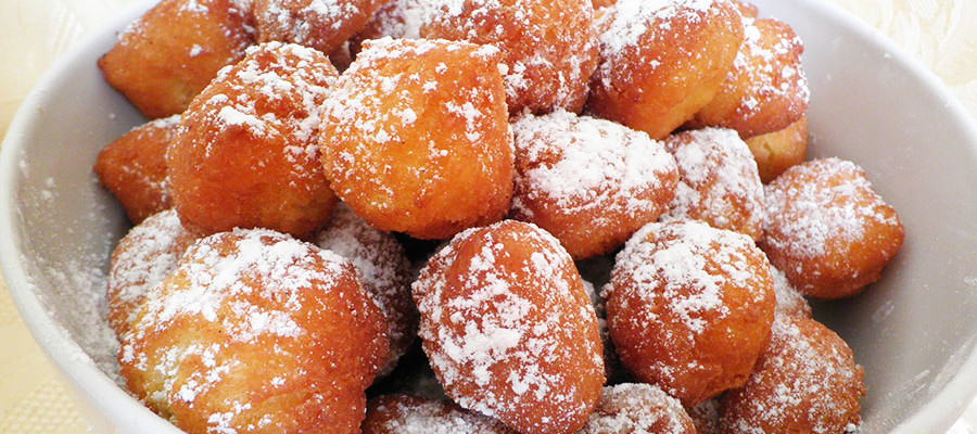 Strufoli di Cortona, strufoli fritti di Carnevale