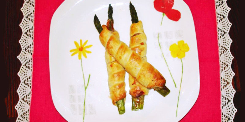 Sfoglie di asparagi