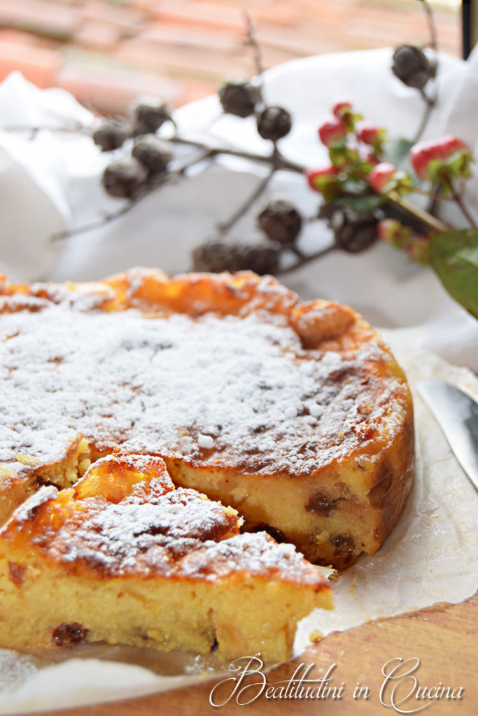  torta di semolino e mele