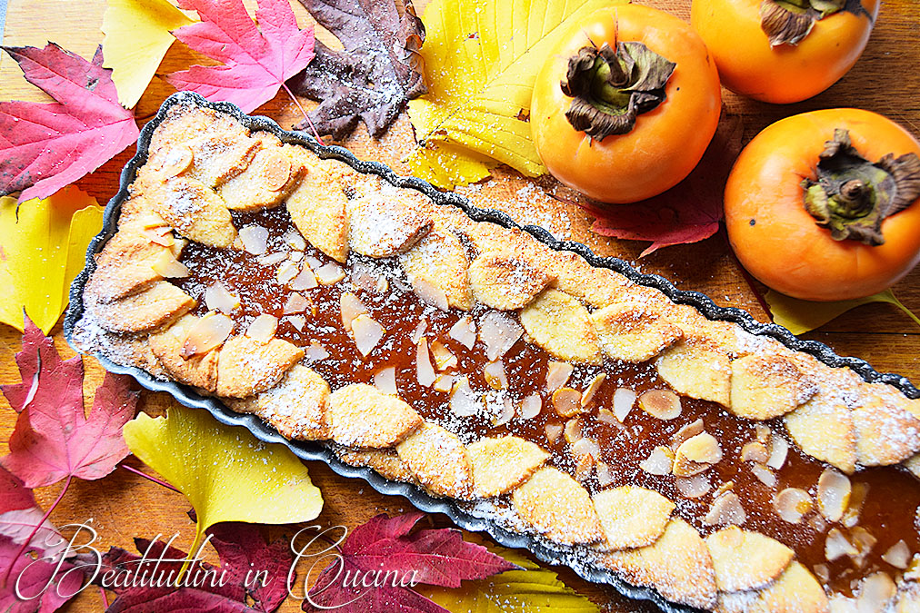 crostata di cachi