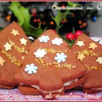 Biscotti con crema al cioccolato bianco