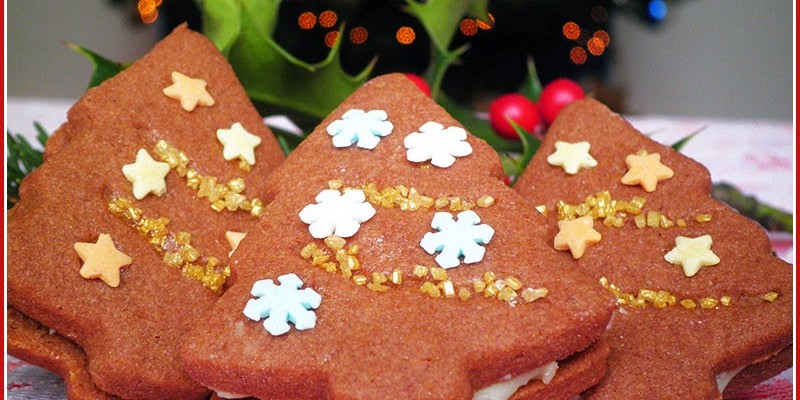 Biscotti con crema al cioccolato bianco