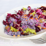 Cous cous di cavolfiore viola