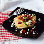 Lonza ripiena di feta e pomodorini secchi