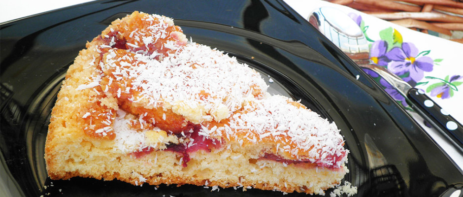 Torta morbida alle fragole