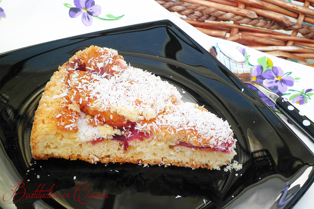 Torta morbida alle fragole