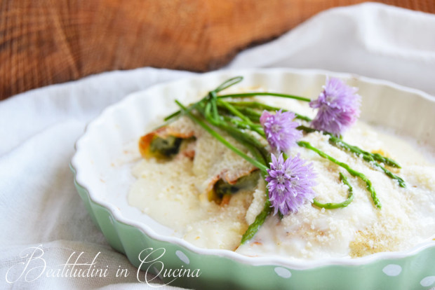 Crespelle agli asparagi