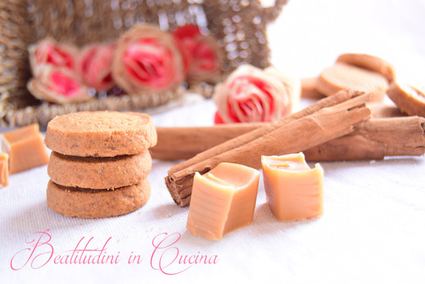 biscotti al caramello e cannella