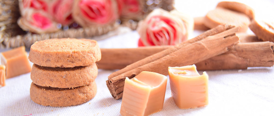 biscotti al caramello e cannella