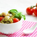 Insalata di farro al pesto e seppioline