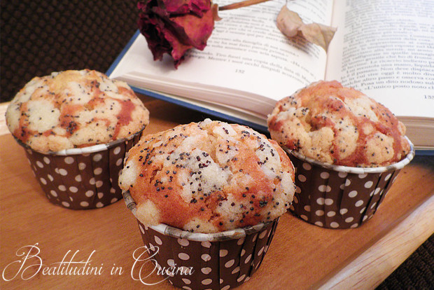 Muffin rose e fichi