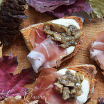 Crostini porcini e speck #seguilestagioni