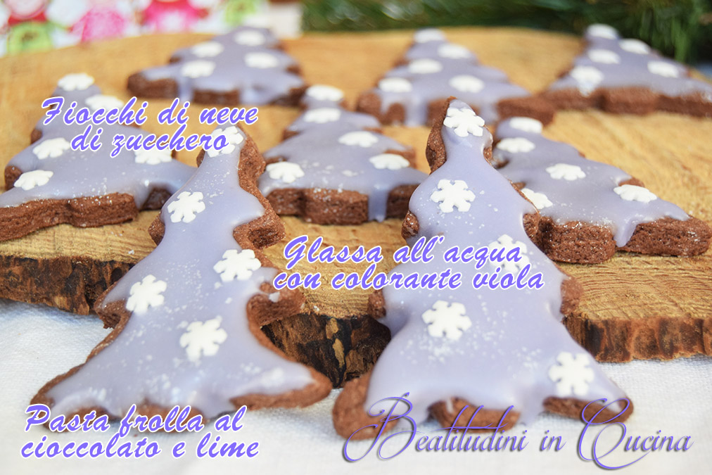 decorare i biscotti di Natale