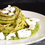 Spaghetti zucchine e ricotta salata