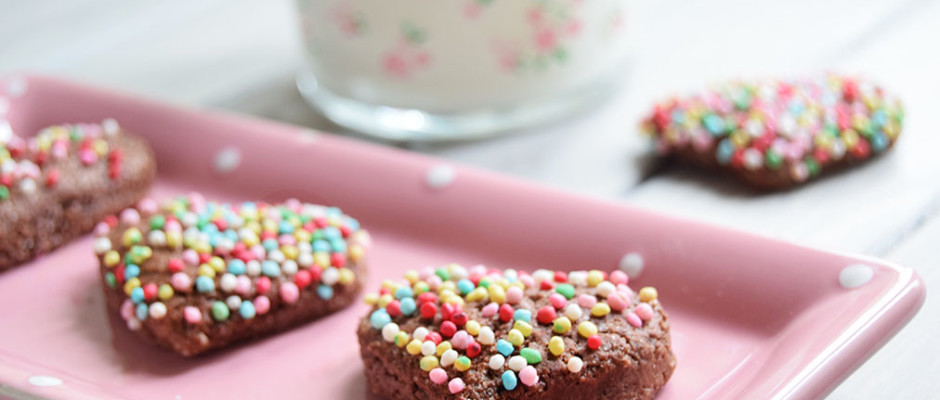 Biscotti al latte di cocco e cacao