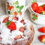 Torta fragole e ricotta