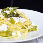 Spaghetti asparagi, feta e limone #seguilestagioni