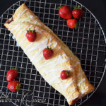 Strudel di frutti rossi e formaggio