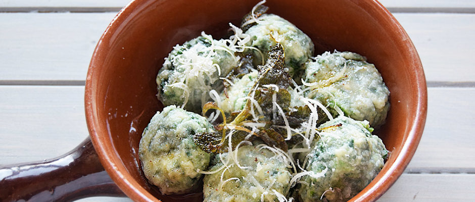 Gnudi di ricotta toscani