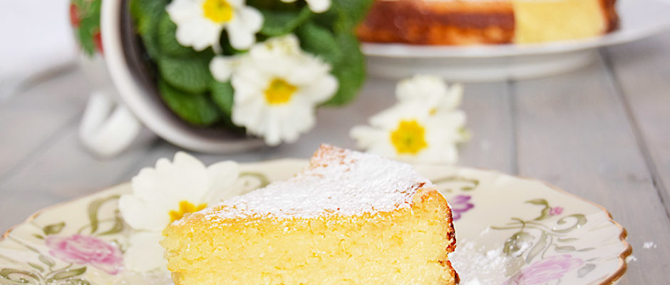 Torta limone e cocco