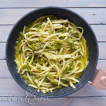 Pasta cacio, pepe e asparagi