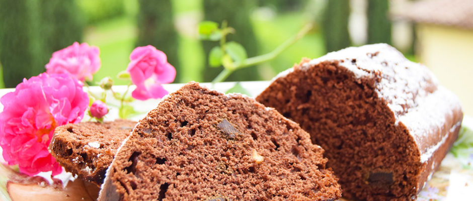 Plumcake al cioccolato extra fondente senza burro