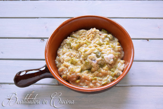 Risotto cremoso agli asparagi