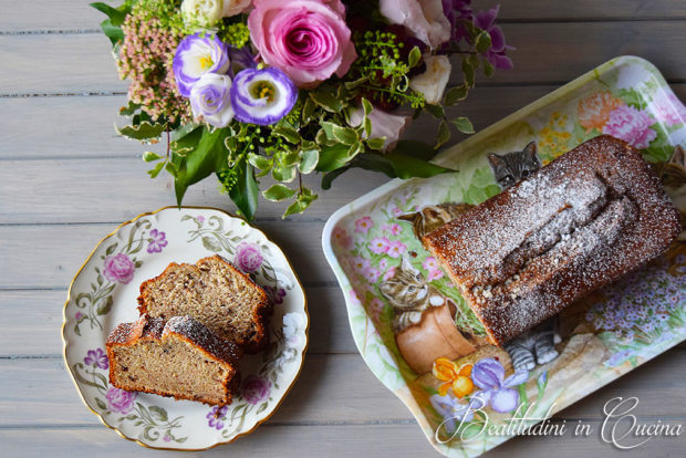 Banana bread con cioccolato