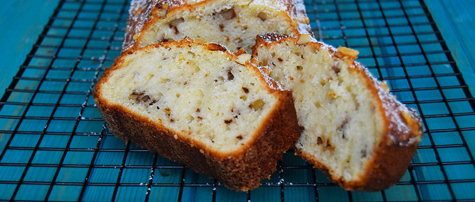 Plumcake ricotta e noci