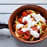 Pasta 'nduja e burrata