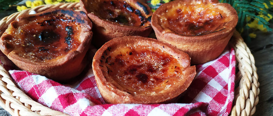 Crostatine alla creme brulèe