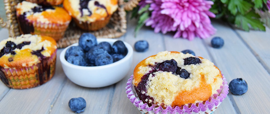 blueberry streusel muffin muffin ai mirtilli