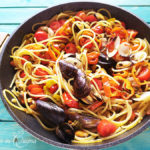 Spaghetti ai frutti di mare e friggitelli