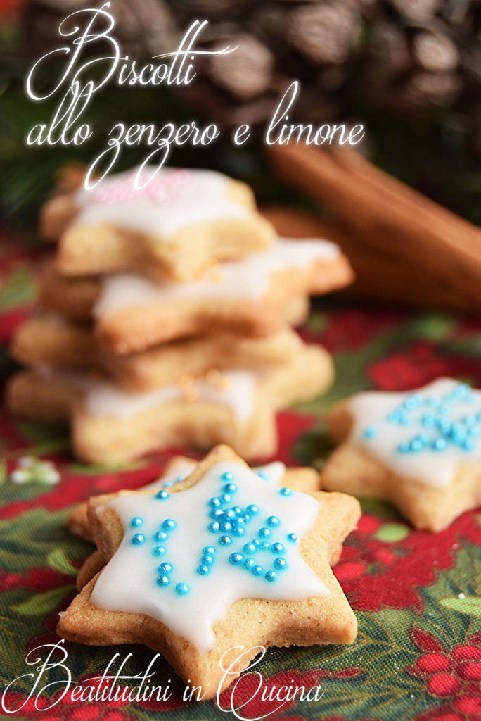 Biscotti zenzero e limone