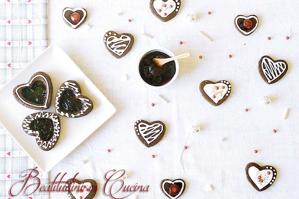 Biscotti al cioccolato per San Valentino 3