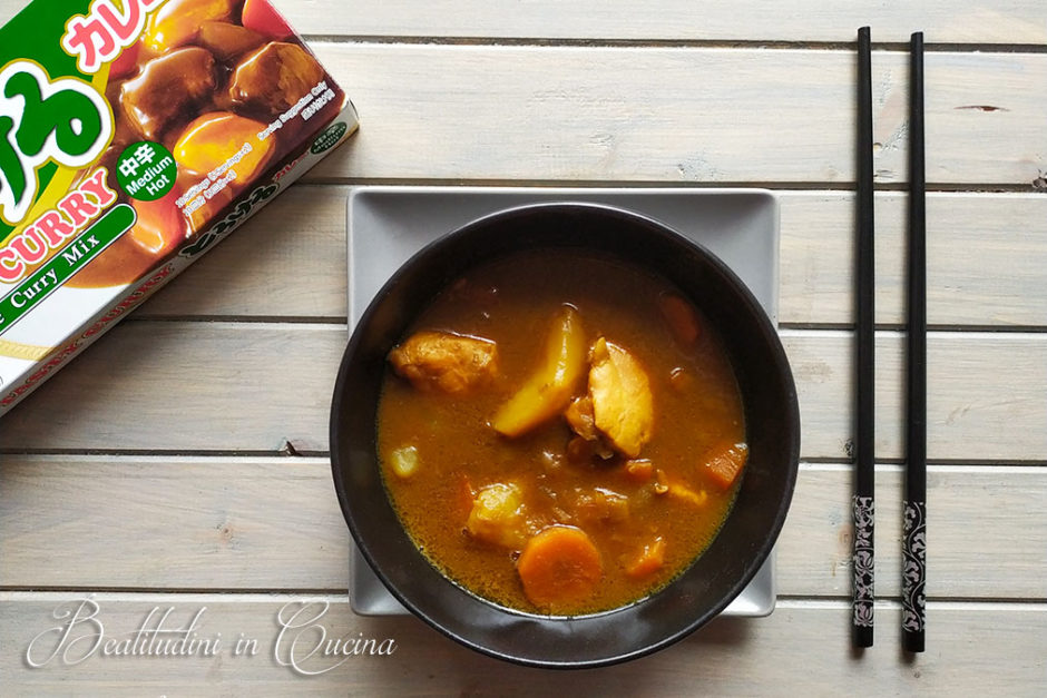 Pollo al curry giapponese