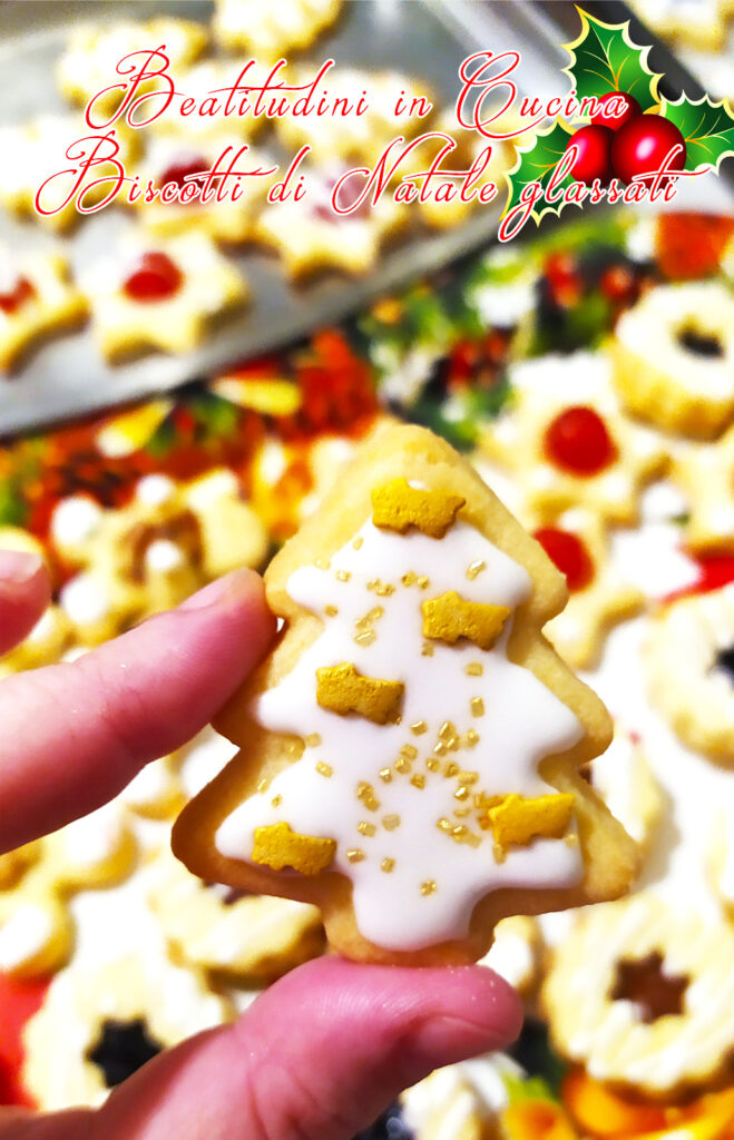 Biscotti di Natale glassati