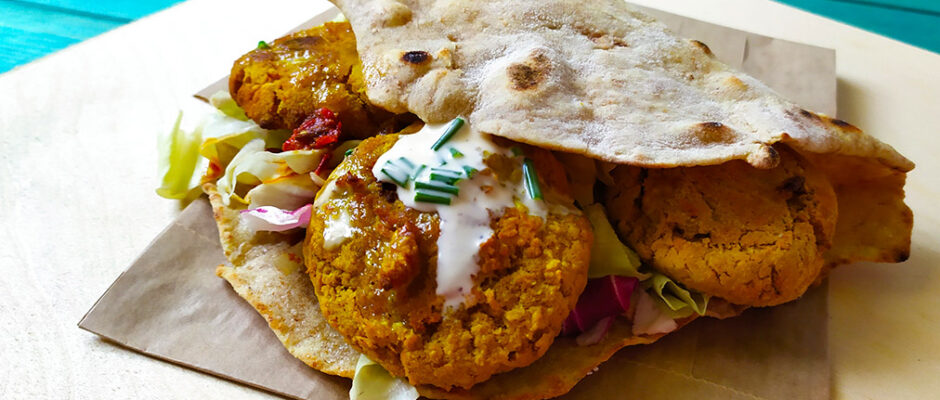 Polpette di ceci alla curcuma