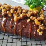 Plumcake cioccolato e noci caramellate